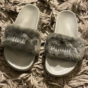 Puma X Fenty Fur Slides